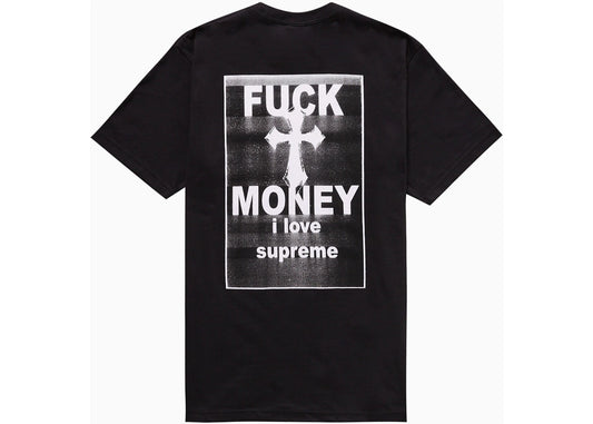 Supreme Fuck Money Tee Black