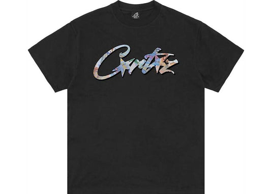 Corteiz Allstarz Euros Tee Black