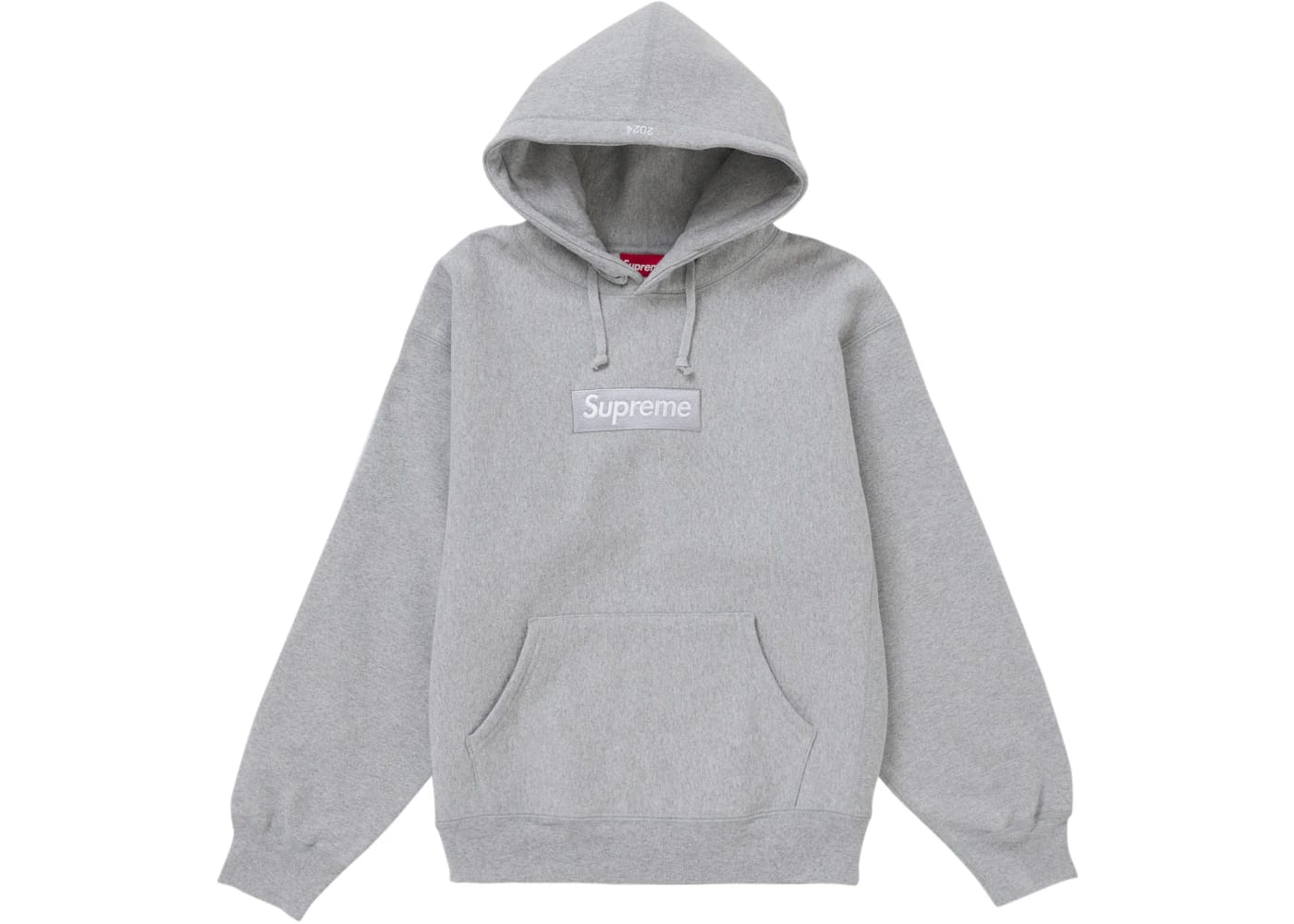 Supreme Box Logo Hooded Sweatshirt Sweatshirt (FW24) Heather Grey