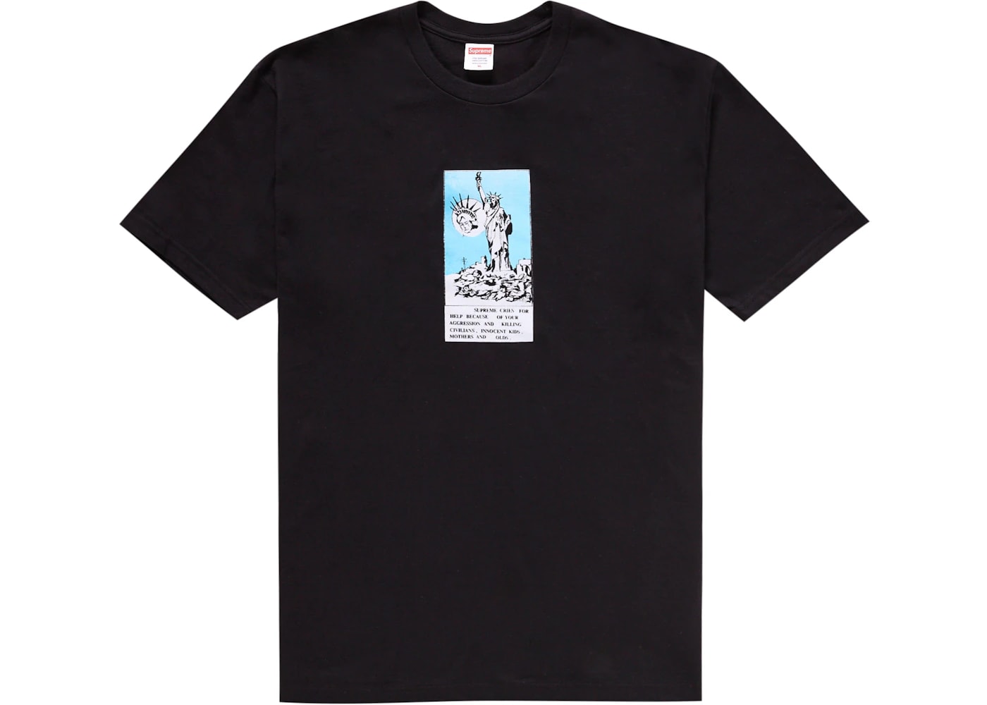 Supreme Liberty Tee Black